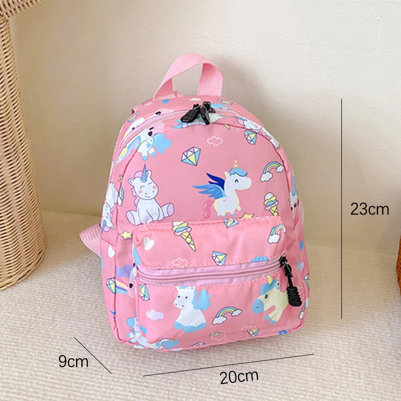 Kids Cartoon Dinosaur Backpack Waterproof Unicorn Bag - Smarsty