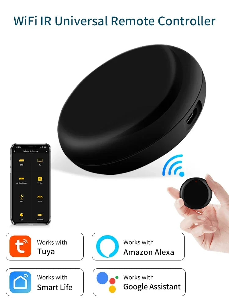 Tuya WiFi Smart Universal Remote Controller For Home - Smarsty
