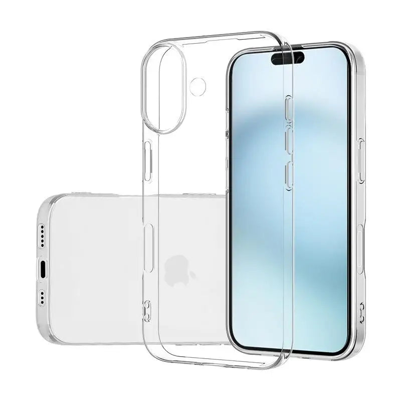 Ultra Thin Transparent Silicone Case For iPhone 16 - Smarsty