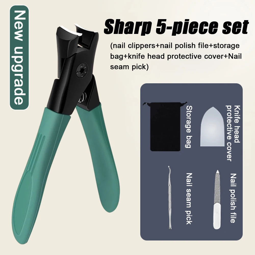 Anti-Splash Nail Clippers for Thick Nails Large Size - Smarsty