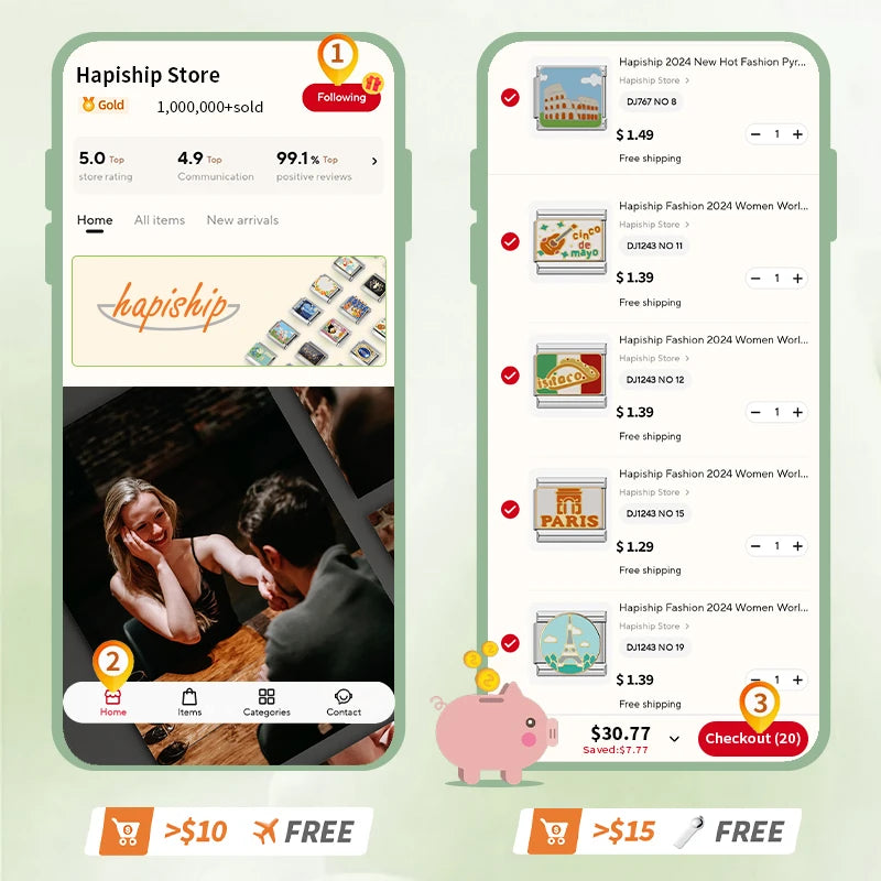 Womens Stainless Steel Charm Bracelet Elastic Fashion Bangle - Smarsty