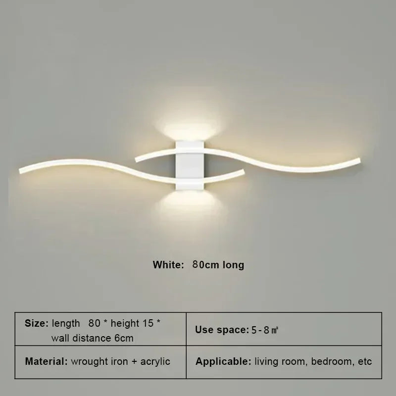 Minimalist LED Wall Lamp for Stylish Indoor Lighting - Smarsty