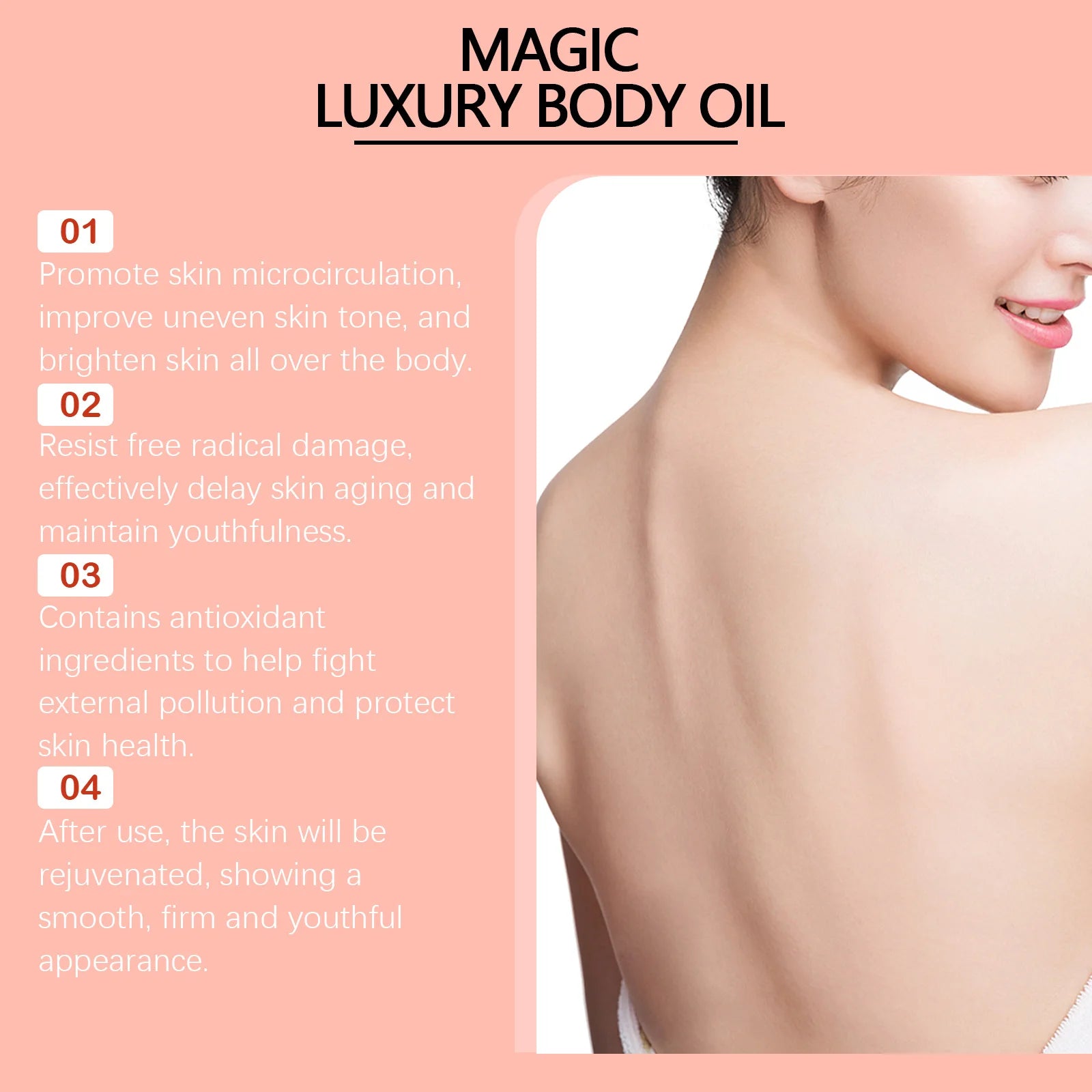 Body Firming Oil Deeply Moisturizes and Tightens Skin - Smarsty