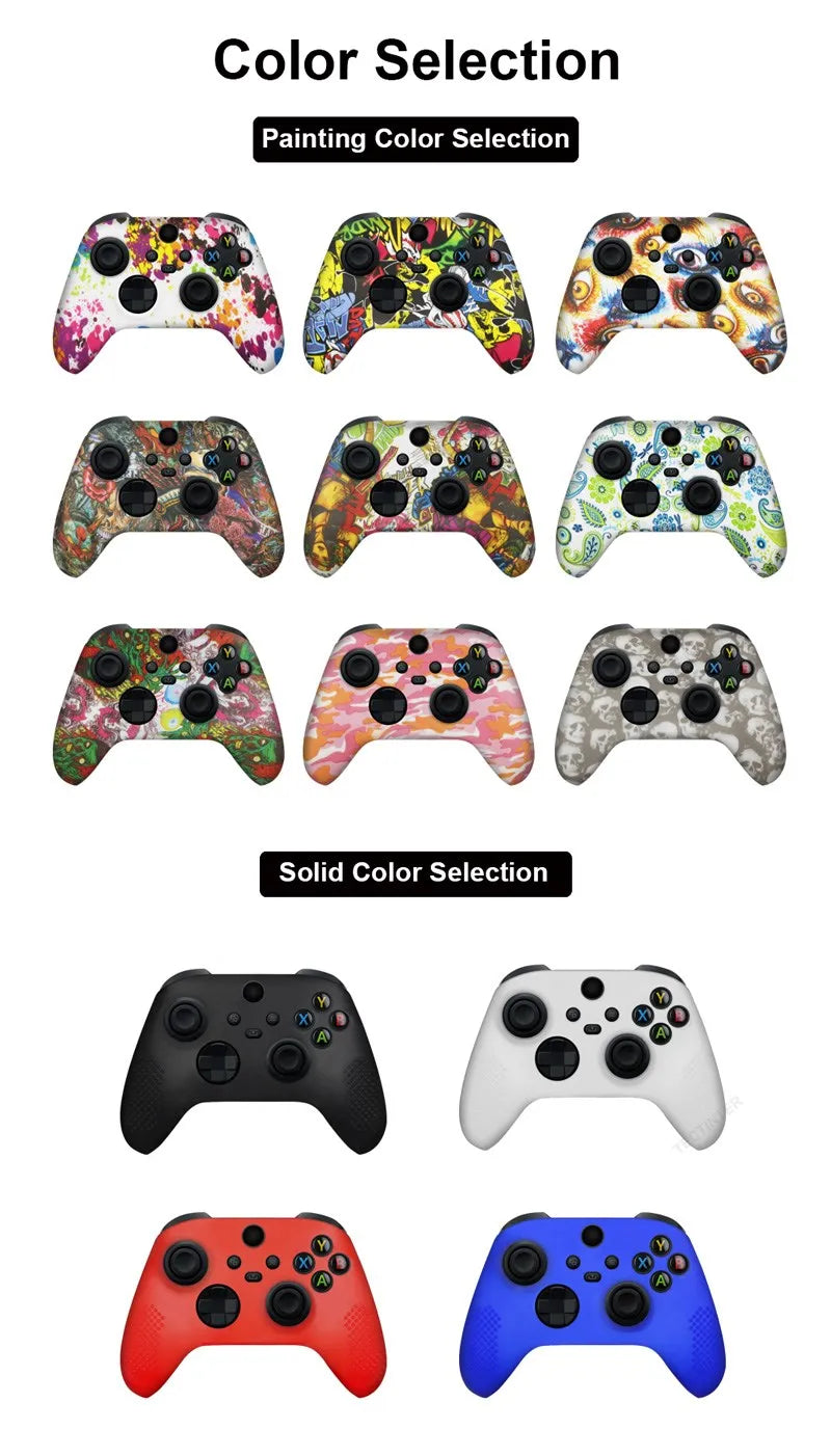 Soft Silicone Protective Case for Xbox Series X/S Controller - Smarsty