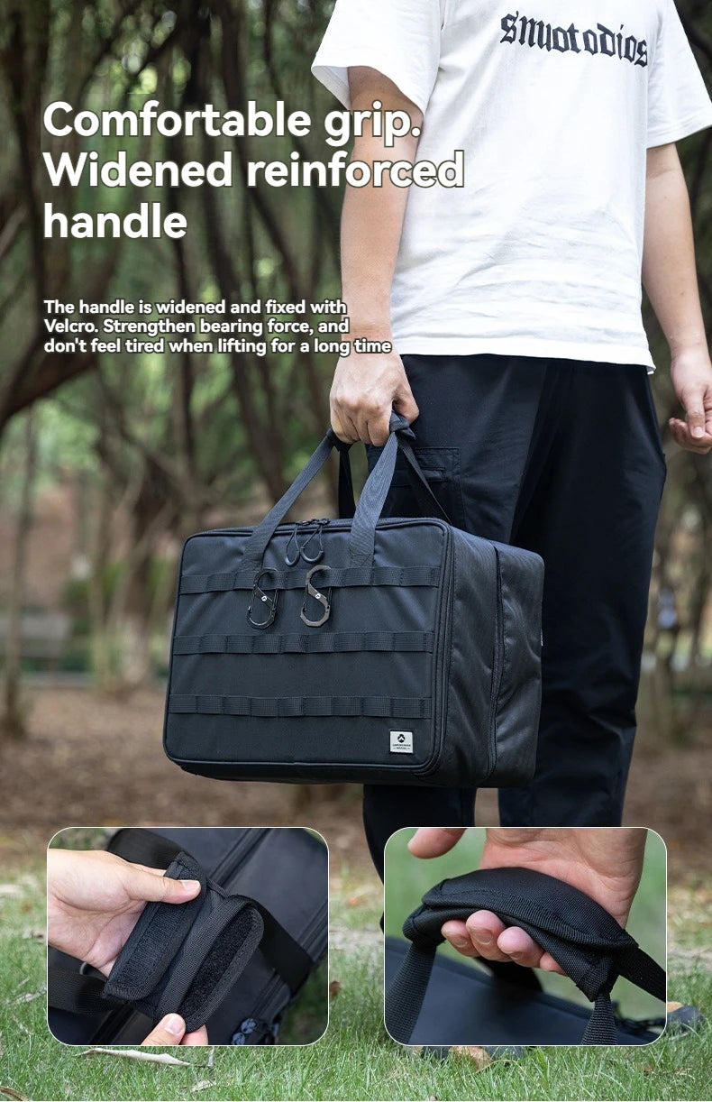 CAMPINGMOON BK-46 Large Capacity Storage Bag Camping IGT Module Collection Storage Bag Outdoor Tactical Packaging Kit by Smarsty