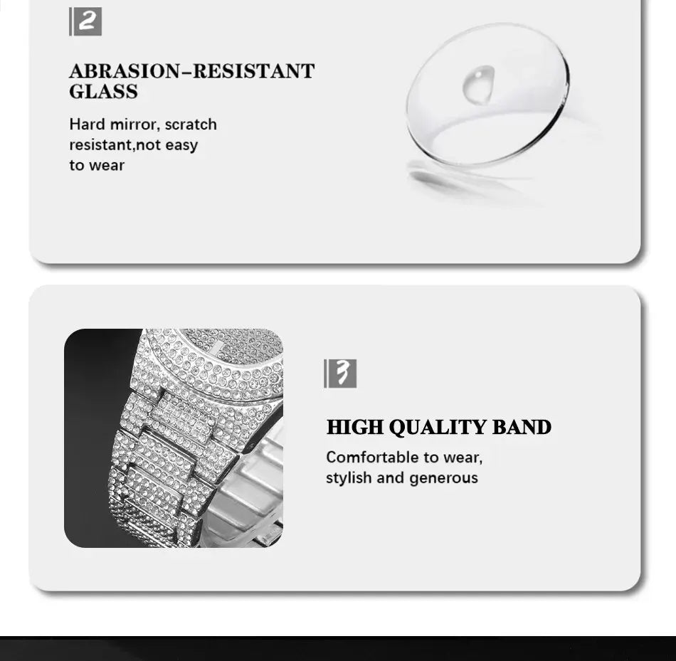 Luxury Men's Stainless Steel Sports Watch with Luminous Feature - Smarsty