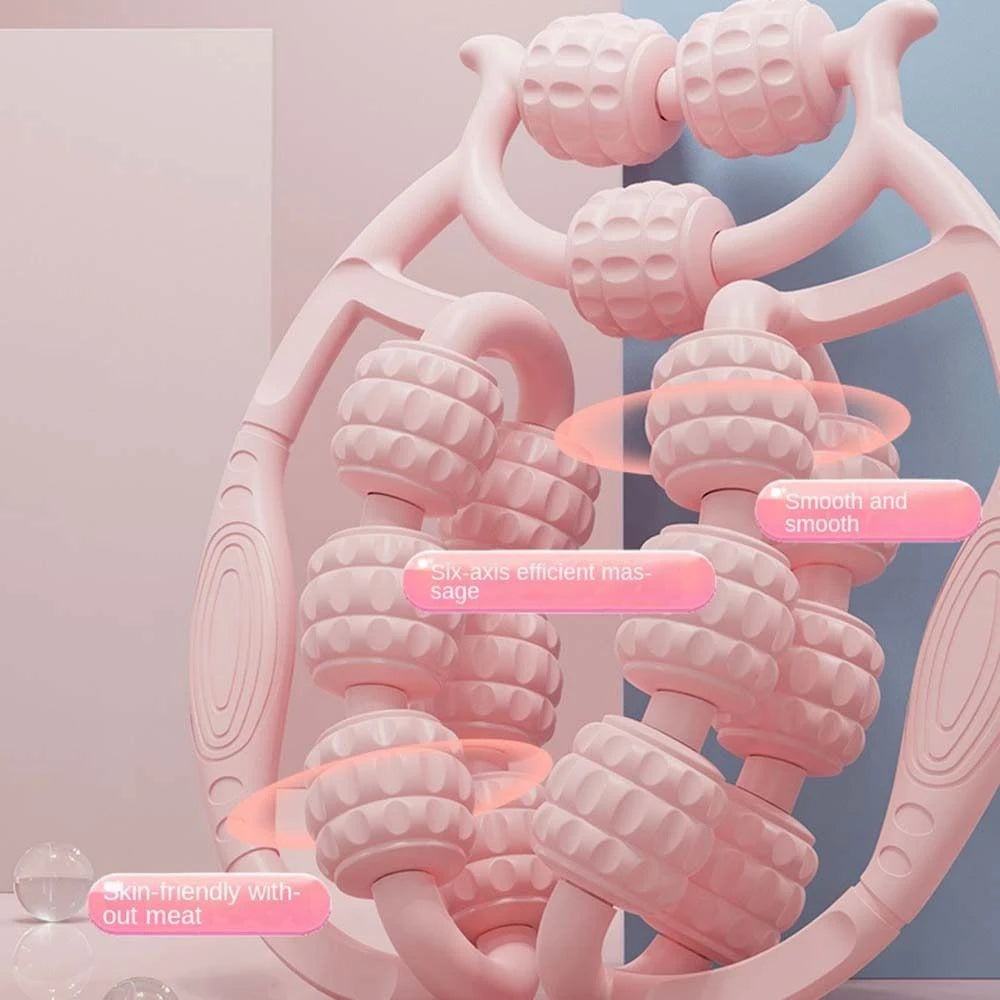 Portable Round Massager Roller for Targeted Cellulite Relief - Smarsty