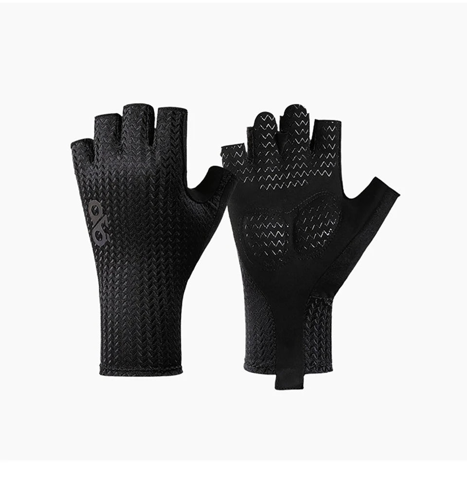 GTUBIKE Breathable Half Finger Cycling Gloves with Anti-Slip Pads - Smarsty