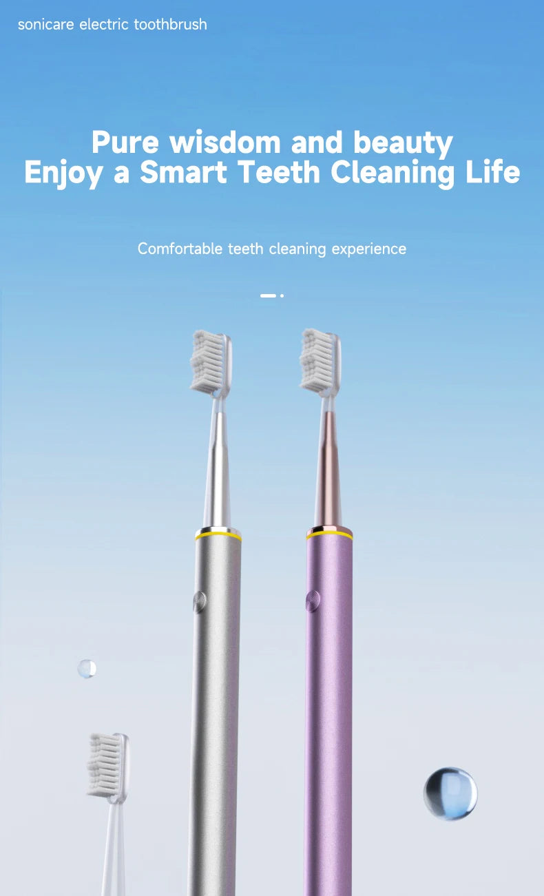 Intelligent Electric Toothbrush with Adjustable Settings for Couples - Smarsty