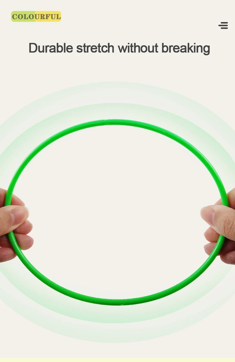 Children Throw Circle Game Ferrule Stacked Toys Fun Indoor Outdoor Parent-Child Interactive Circle Layers Early Education Gift - Smarsty