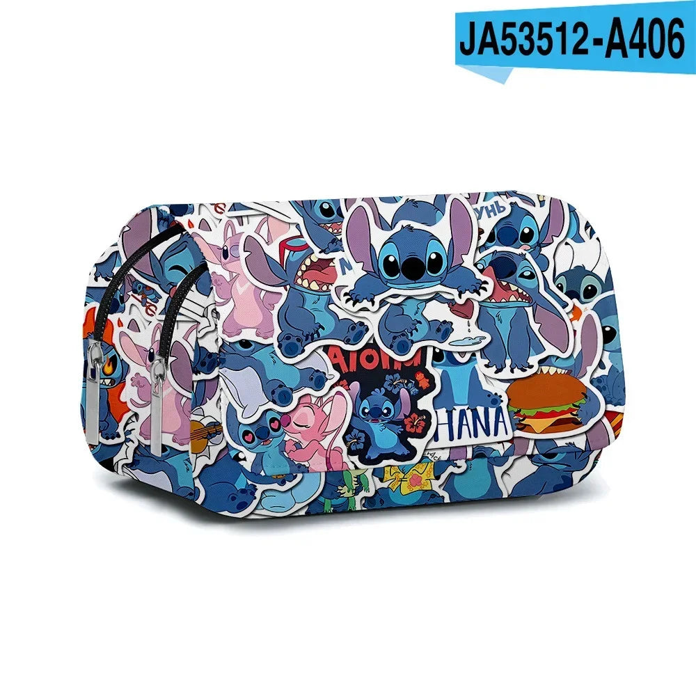 Flap Pen Bag For School Girls Pencil Case Kawaii Durable - Smarsty