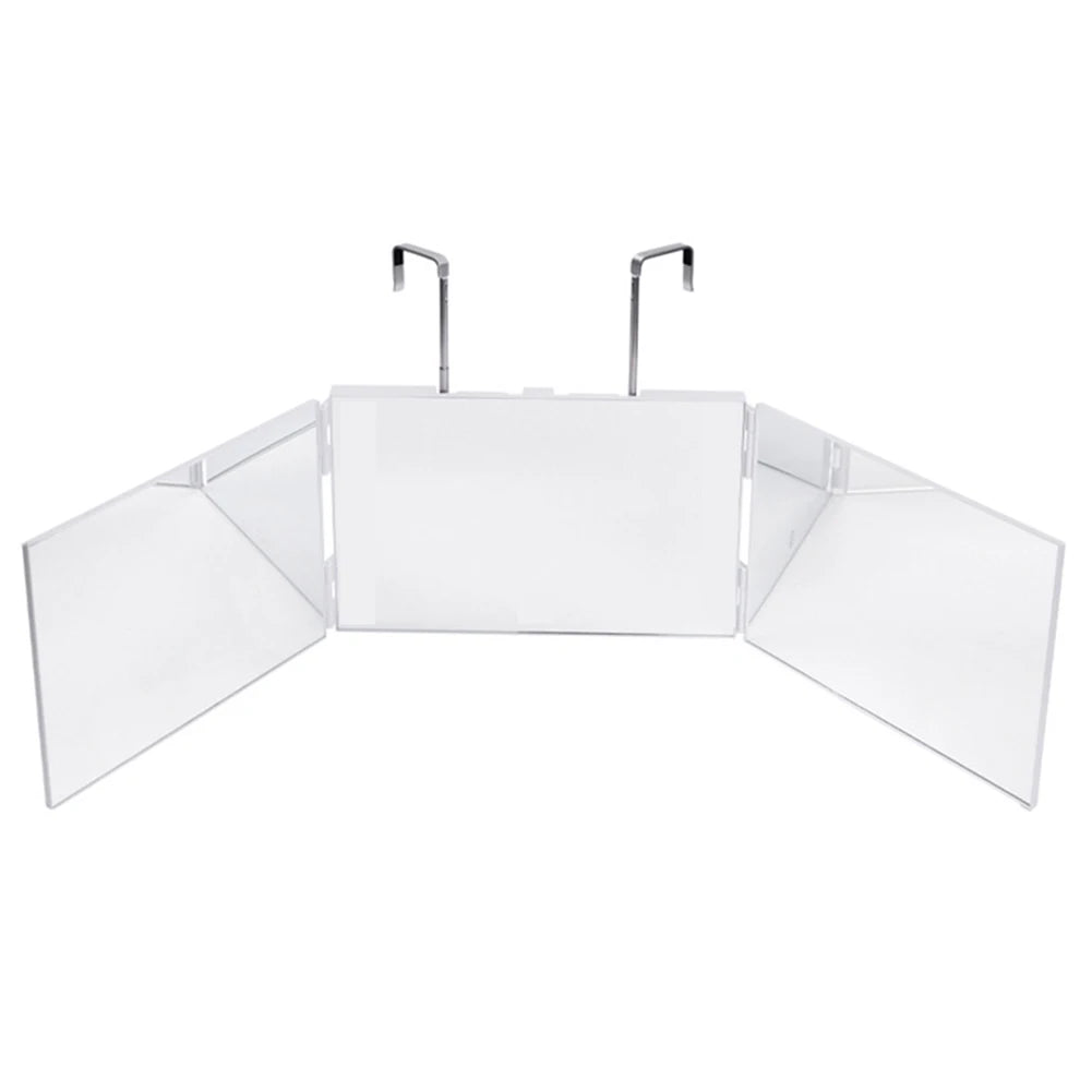 360 Degree LED Trifold Haircut Mirror for Easy Styling - Smarsty