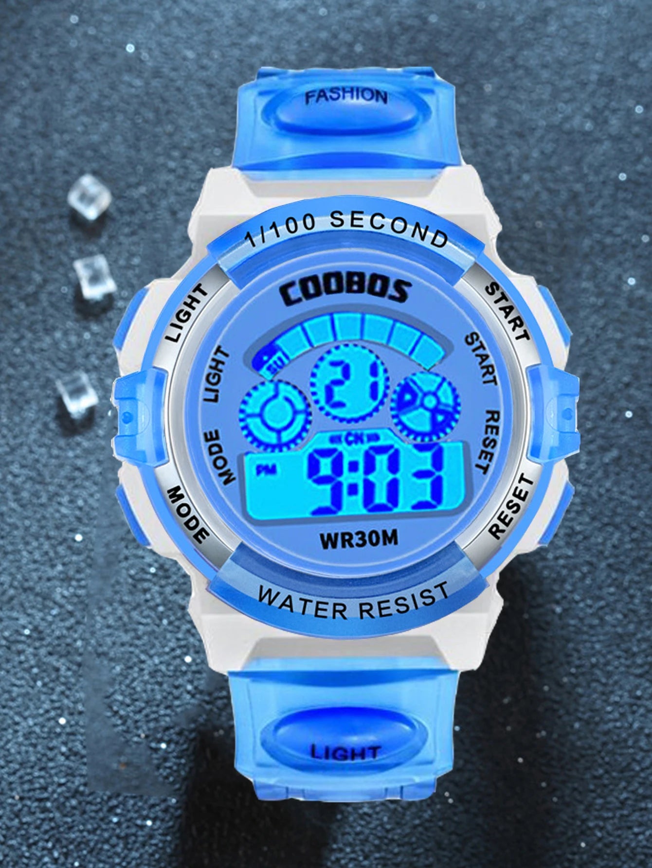 Fashionable Simple Silicone Digital Watch for Everyday Use - Smarsty
