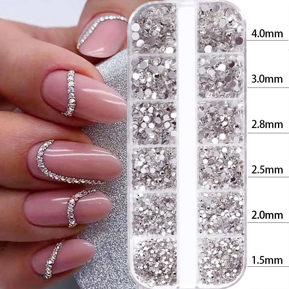 Half Round Pearl Beads for Stunning Nail Art - Smarsty