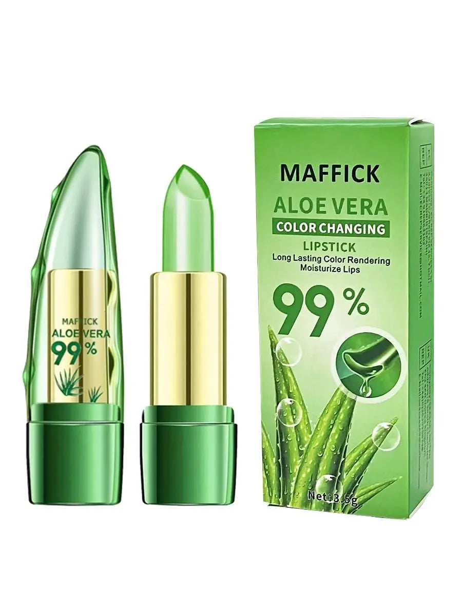 Aloe Vera Color Changing Lipstick for Long Lasting Moisture - Smarsty