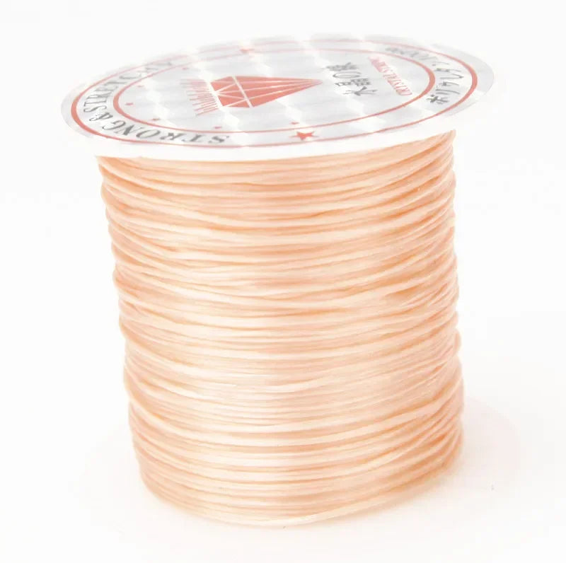 Strong Elastic Beading Cord 1mm 10m Durable Stretch - Smarsty
