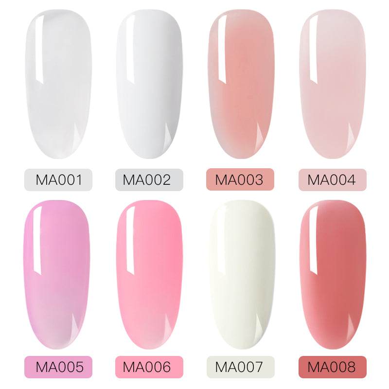 Nail Extension Gel Polish Set for Stunning Manicures - Smarsty