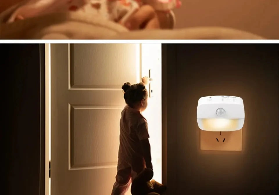 LED Motion Sensor Night Light for Kids Bedrooms - Smarsty
