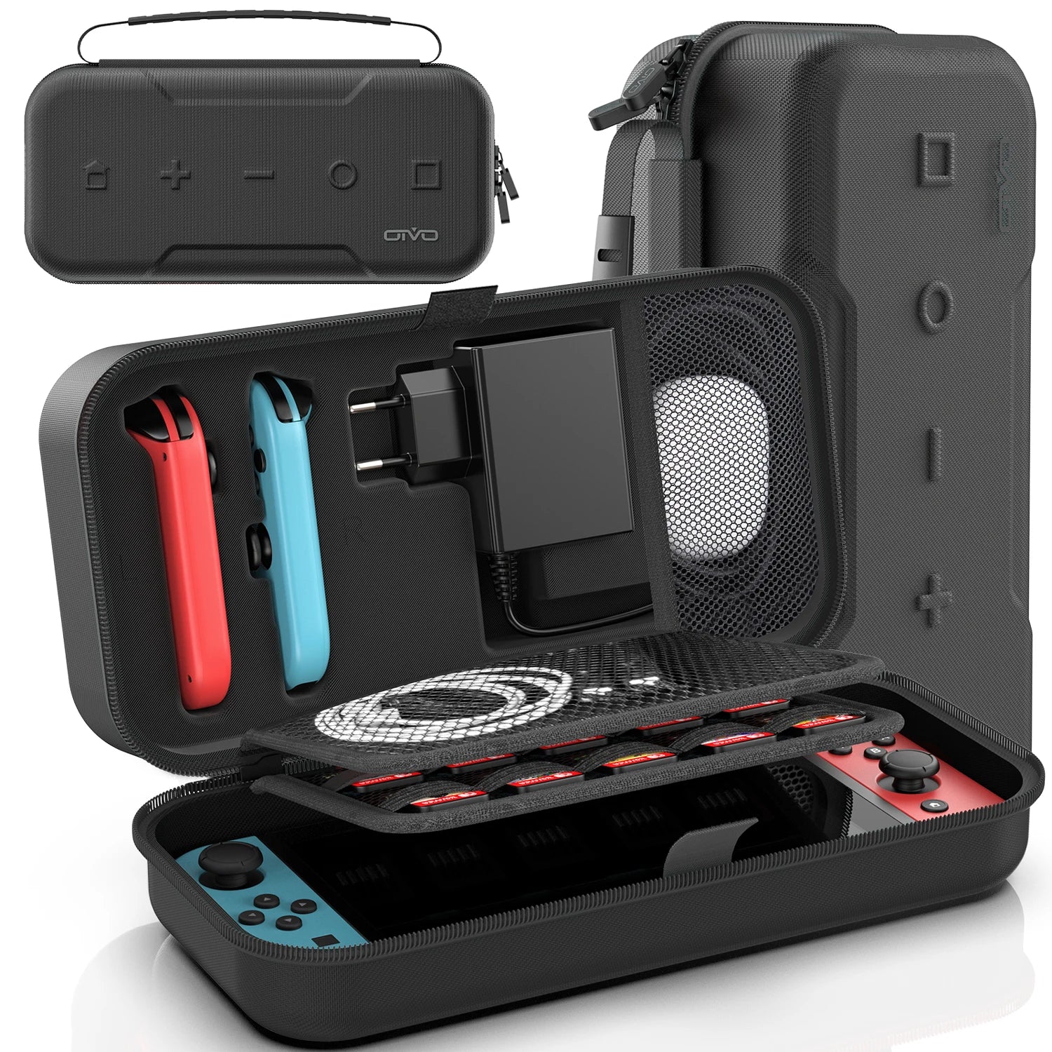 OIVO Large Storage Bag for Nintendo Switch Protection - Smarsty