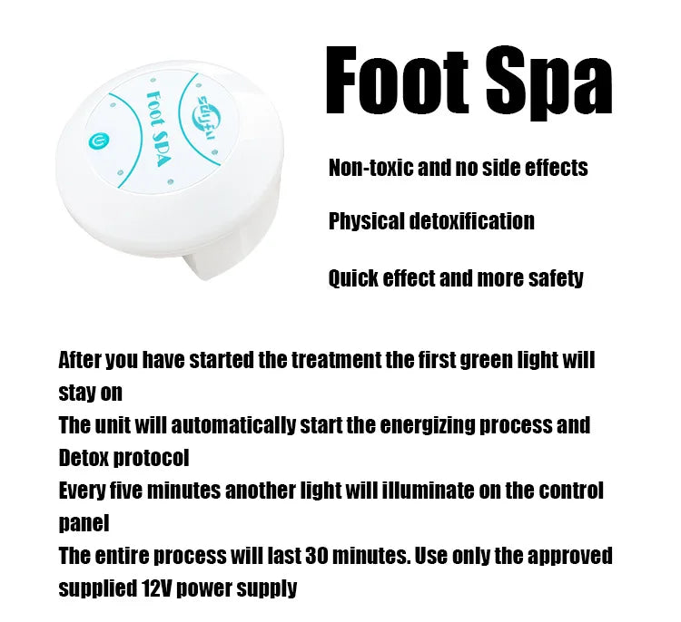 Detox Ion Foot Spa Massager for Ultimate Relaxation - Smarsty