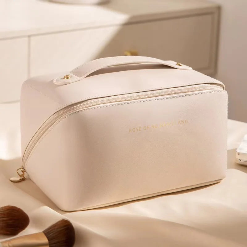 Large Capacity Travel Cosmetic Case With Portable Design - Smarsty