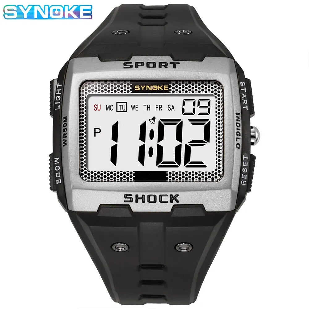SYNOKE Waterproof Sports Watch with Night Glow Feature - Smarsty