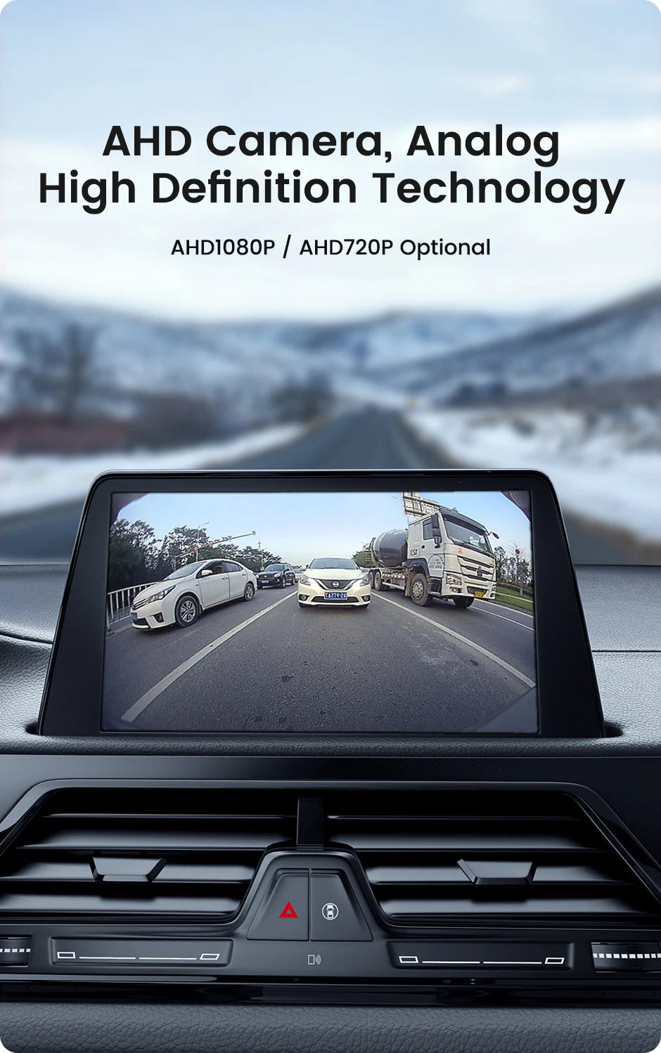 Rear View Camera 1080p Full HD Night Vision for Cars - Smarsty