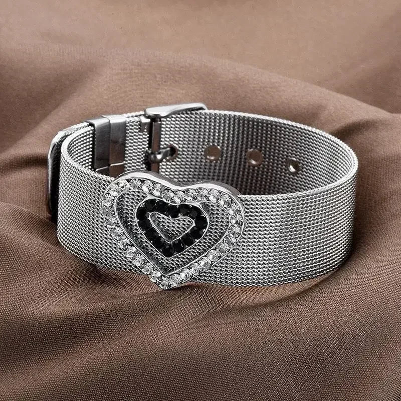 Punk Hip Hop Leather Skull Bracelet for Unisex Fashion - Smarsty