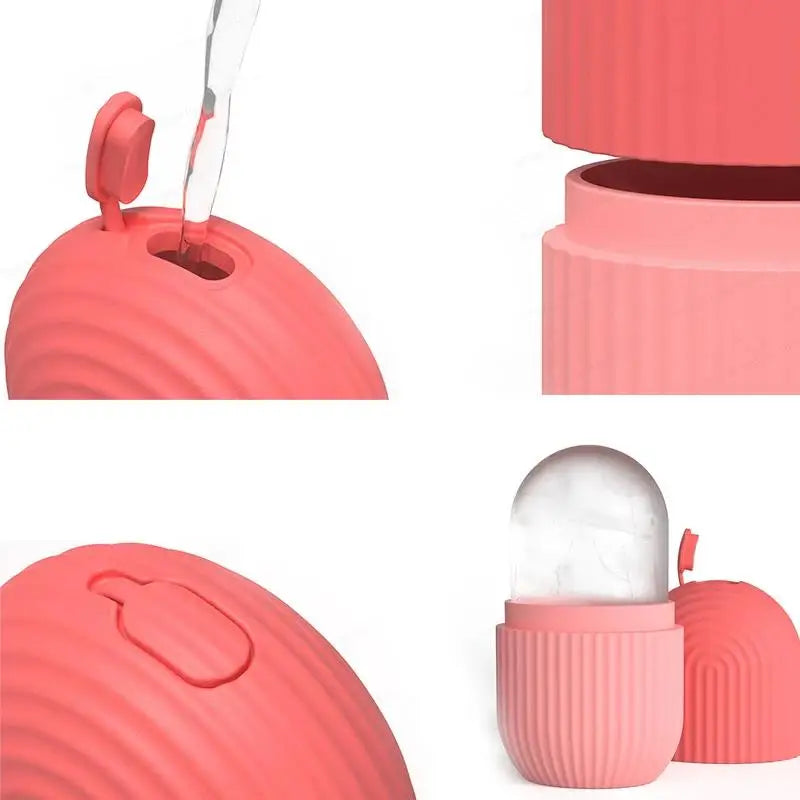 Silicone Ice Cube Trays for Facial Treatments and Skin Firming - Smarsty