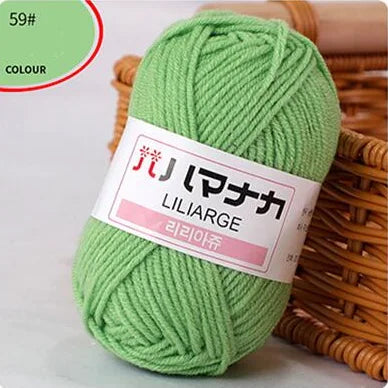 Soft Cotton Knitting Yarn for DIY Baby Sweaters - Smarsty