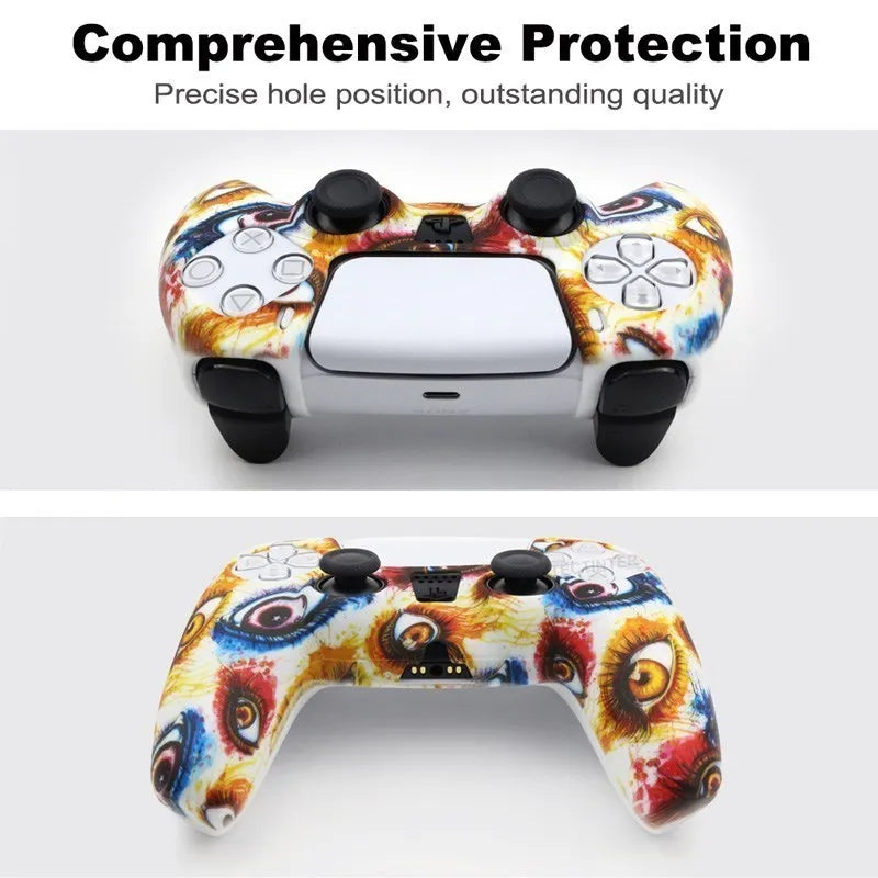 Silicone Protective Cover for PS5 Controller with Anti-Slip Grip - Smarsty