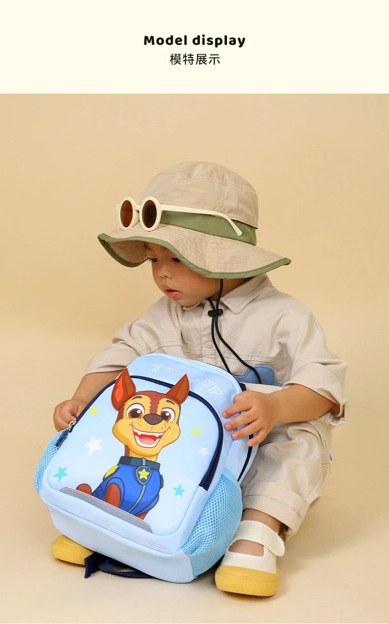 Kids Backpack Cartoon Chase And Skye For Preschoolers - Smarsty