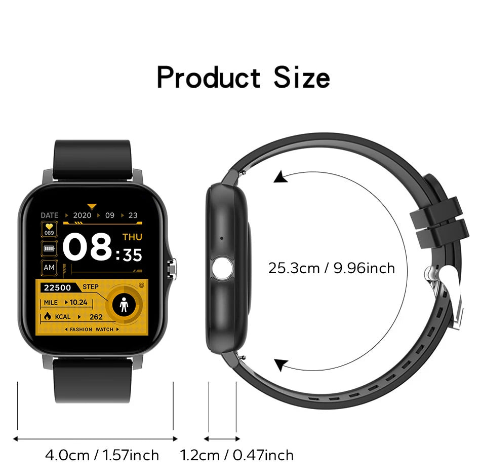 Smartwatch with Bluetooth Call and Health Monitoring - Smarsty