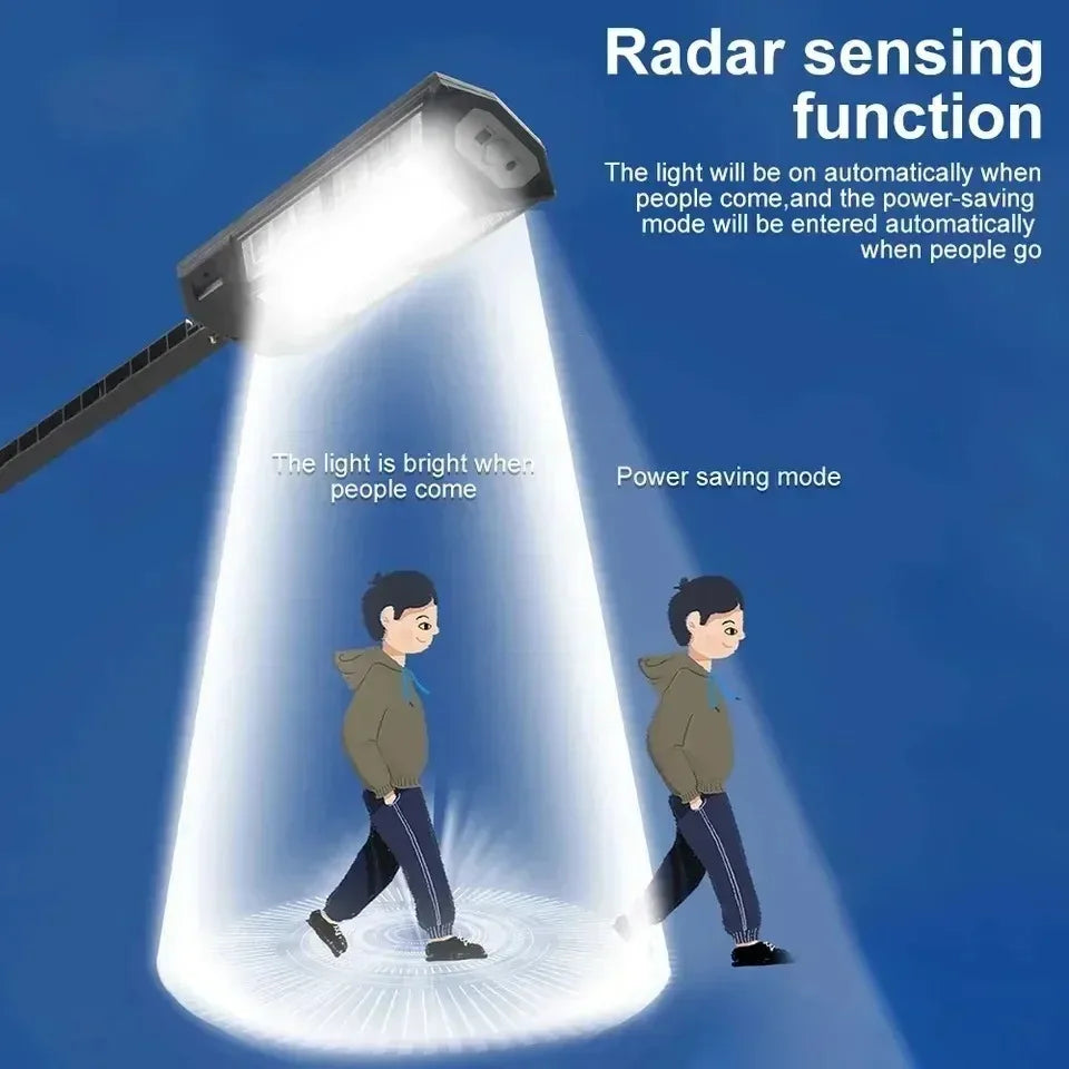 15000LM Solar Motion Sensor Light for Outdoor Use - Smarsty