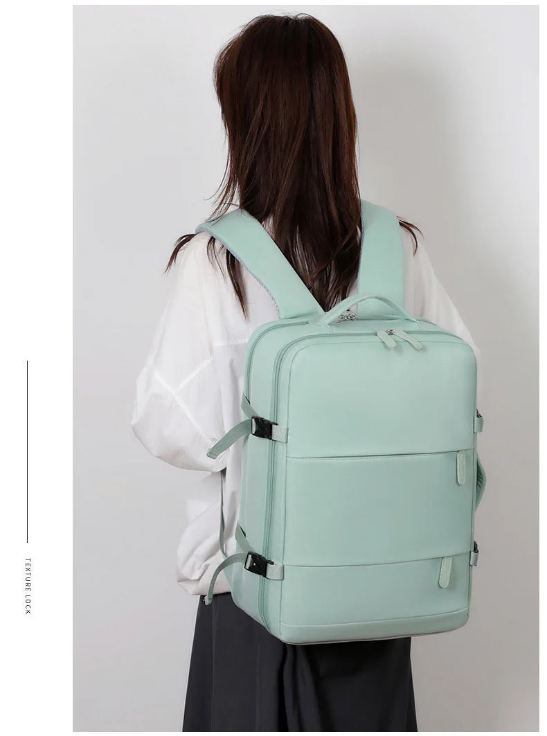 2025Men Women's Bag Large Capacity Journey Multifunction Backpack With Shoe Storage Multilayer Dry And Wet Separation Waterproof