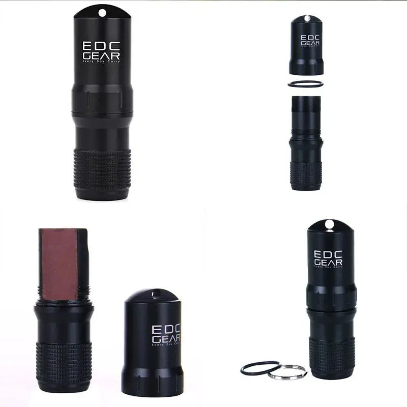 Capsule EDC Waterproof Box Hike Survival Pill / Match Case Box Container Survive Seal Trunk Container Holder Storage by Smarsty
