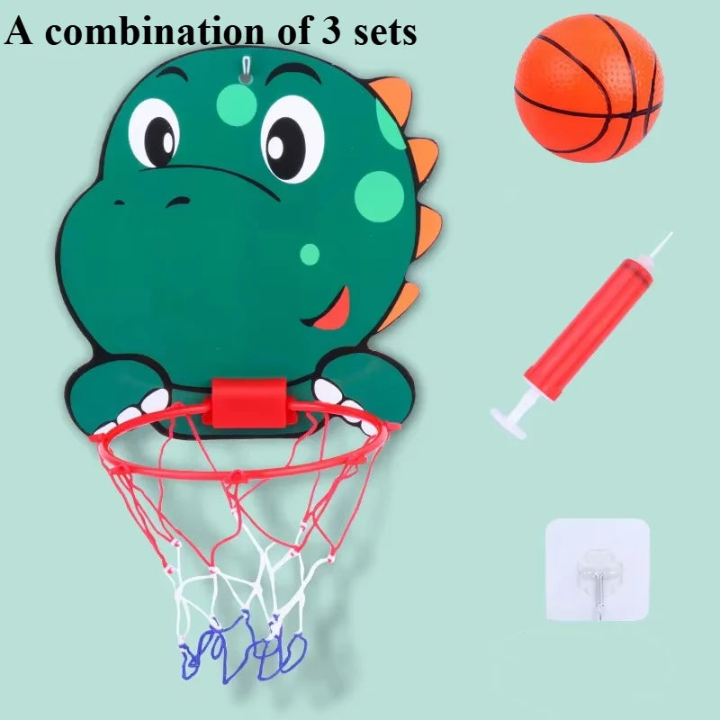 Baby Toys Basketball Ball Sucker Dinosaur Toy For Kids 2 To 4 Year Old Boy 1 Year Birthday Gift Outdoor Indoor Sport Board Game