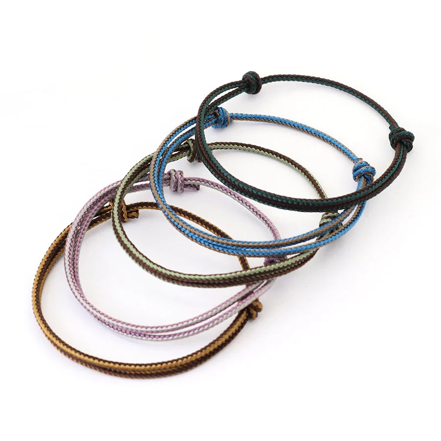 Grade A Weaven String Bracelet For Men Casual Outdoor Use - Smarsty