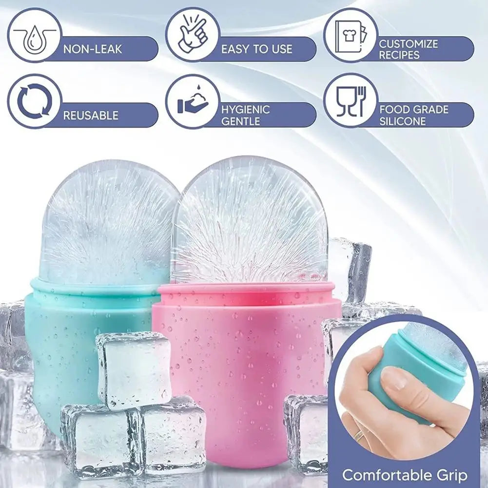 Summer Reusable Ice Facial Roller for Puffiness Relief - Smarsty