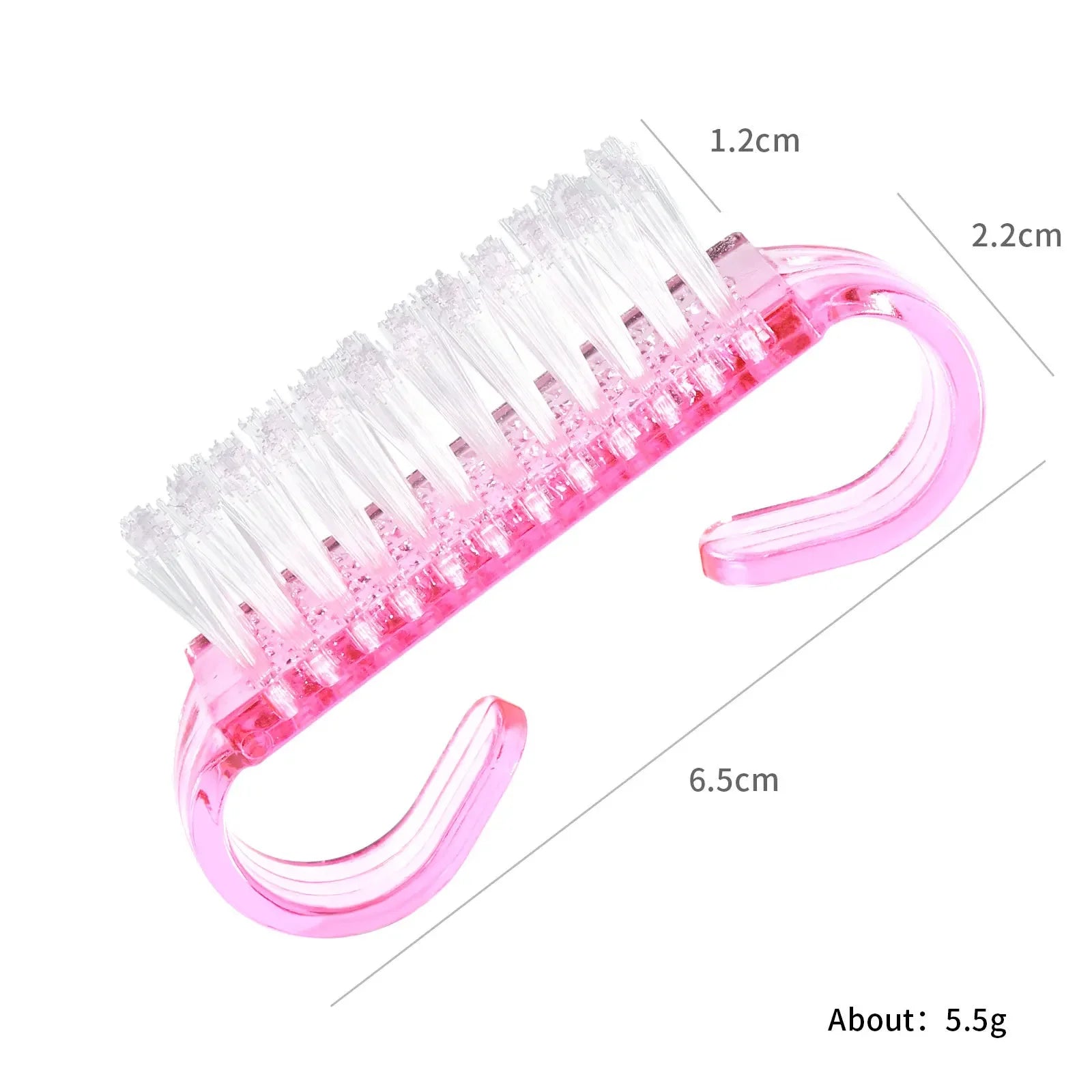 Pink Acrylic Nail Brushes Set for Easy Dust Removal - Smarsty