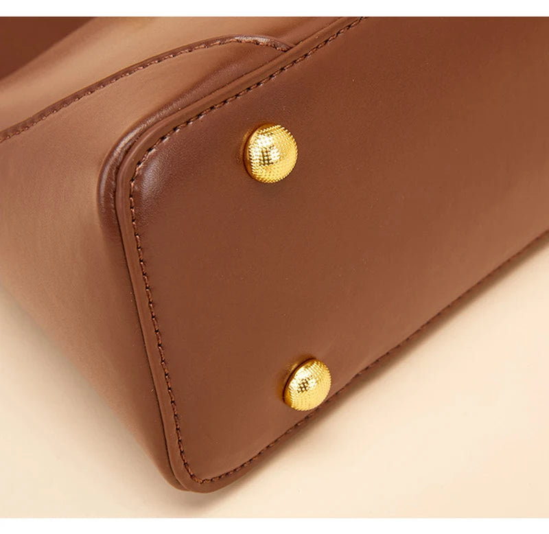 Lux Baguette Bag For Women Genuine Leather Shoulder - Smarsty