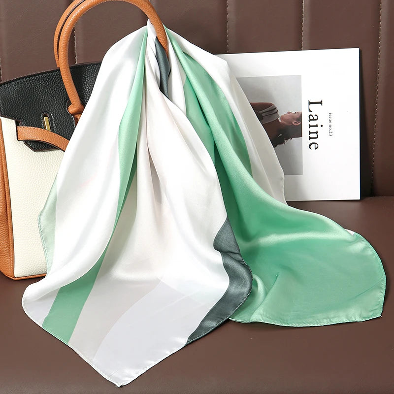 Luxury Silk Hijab Hair Bands With Sun Protection - Smarsty