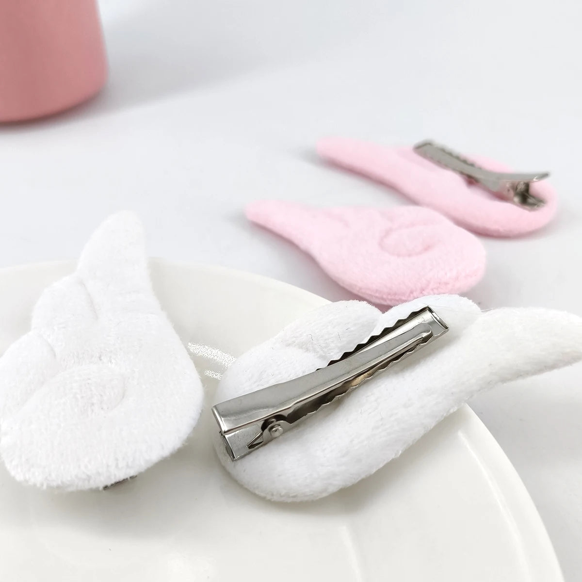 Cute Angel Wing Hair Clips for Girls 2Pcs Set - Smarsty