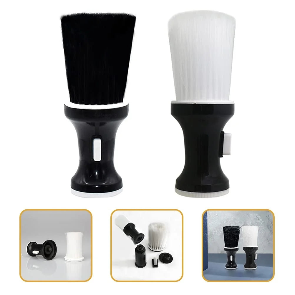 Black Hair Duster Brush for Clean Haircuts - Smarsty