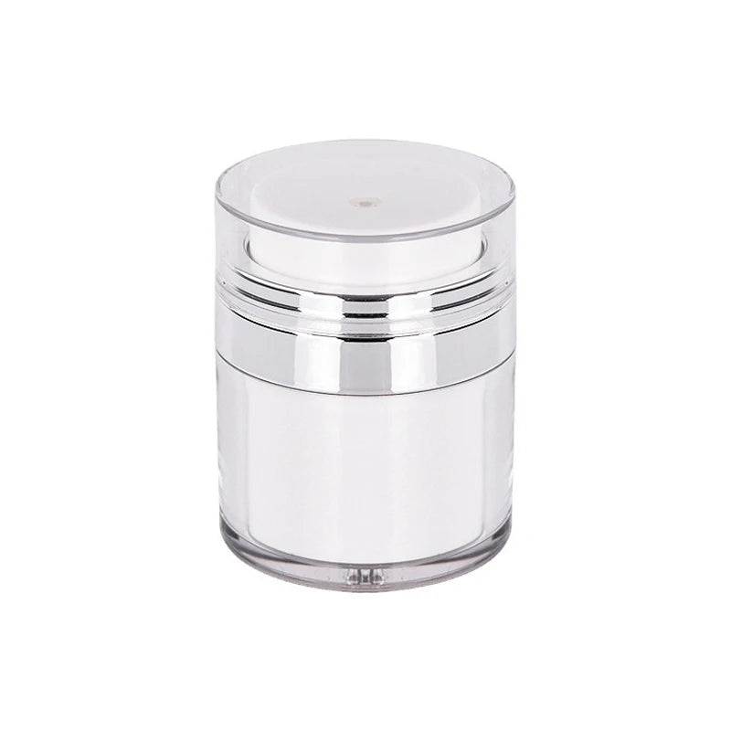 Airless Pump Jar for Makeup Lotion Refillable Container - Smarsty