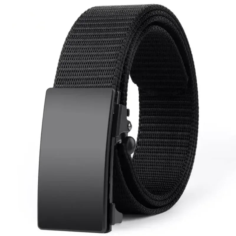 Men's Quick Release Canvas Belt Durable Outdoor Sports - Smarsty