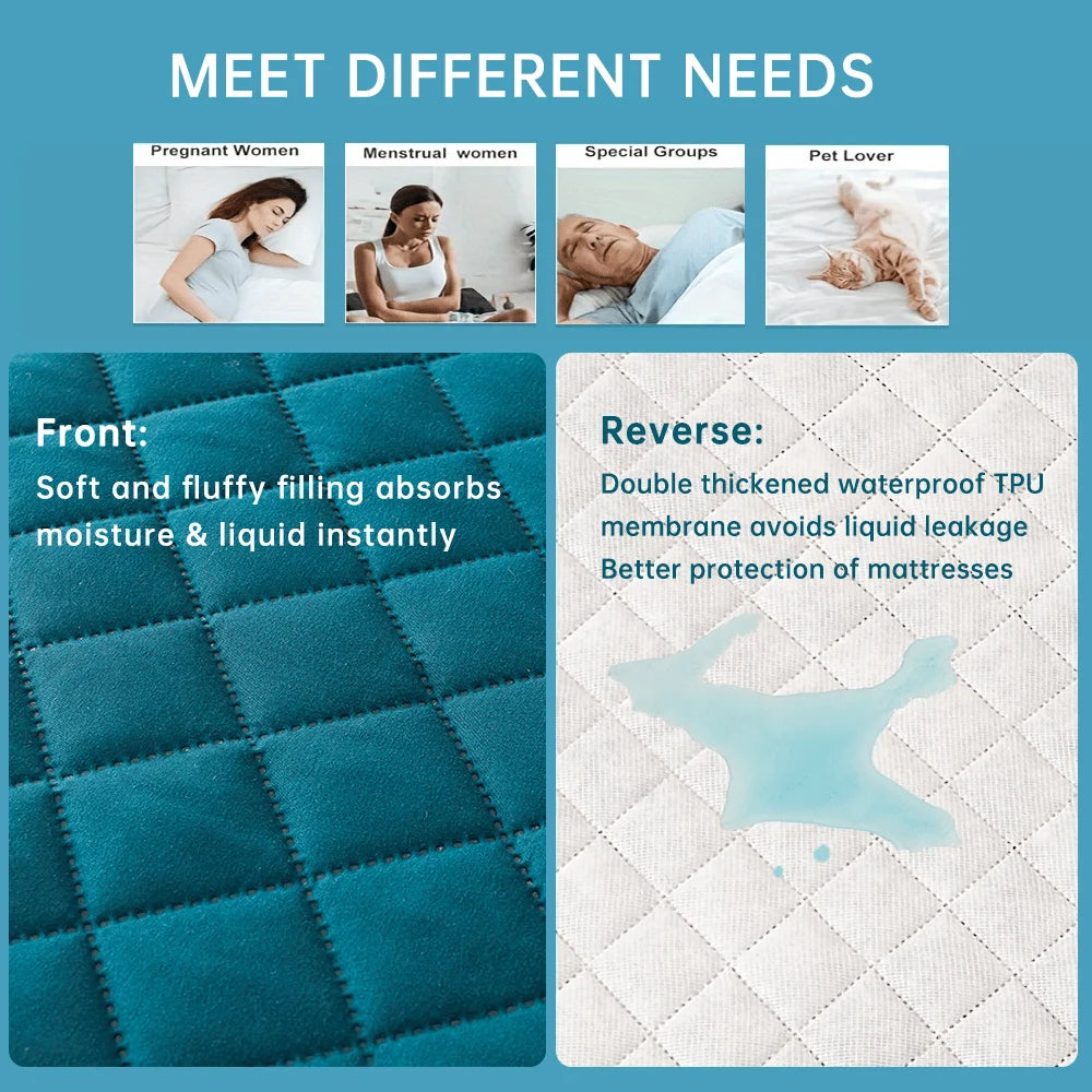 Waterproof 3D Air Fabric Mattress Cover Soft and Breathable - Smarsty