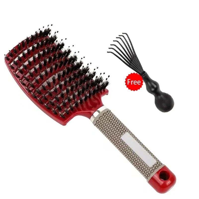 Detangling Hair Brush for Curly Hair Styling - Smarsty
