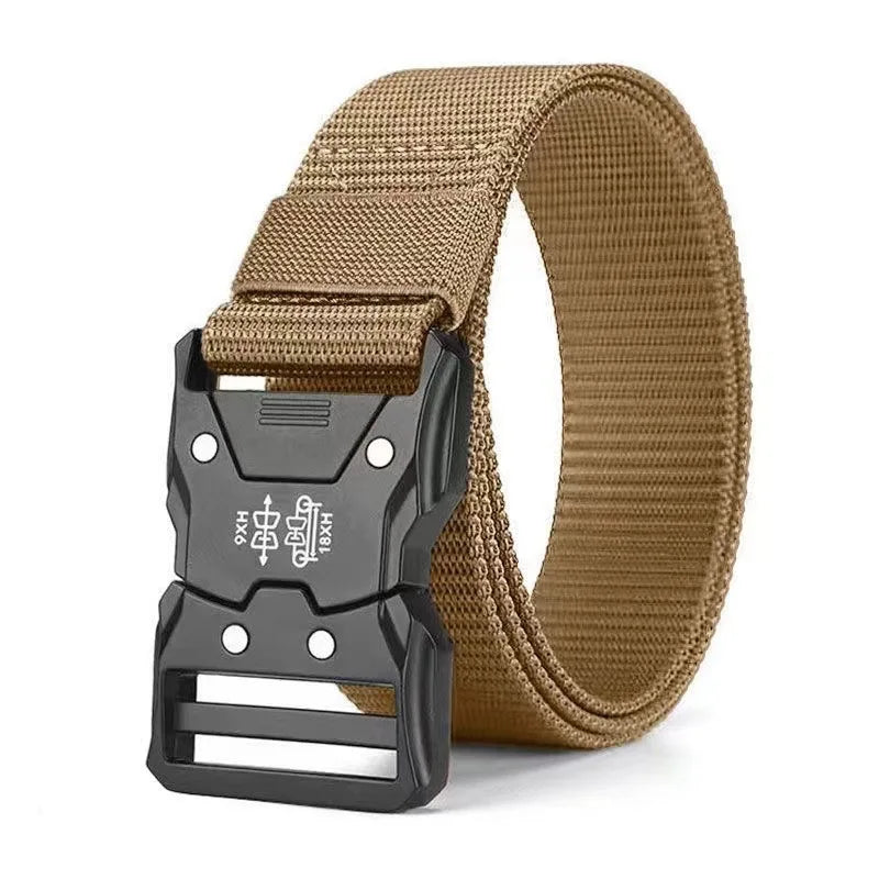 Tactical Canvas Belt Mens Military Outdoor Waistband - Smarsty