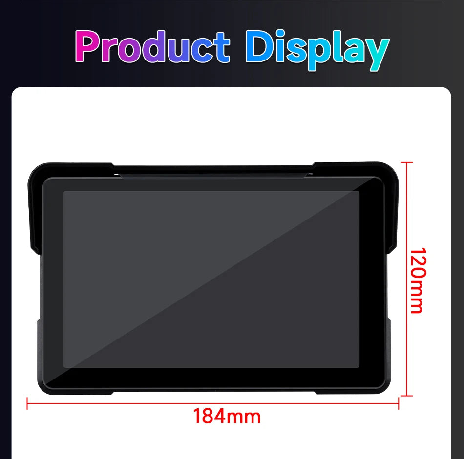 Motorcycle DVR GPS Navigation With CarPlay And Android Auto - Smarsty